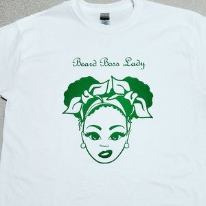 Beard Boss lady t shirt